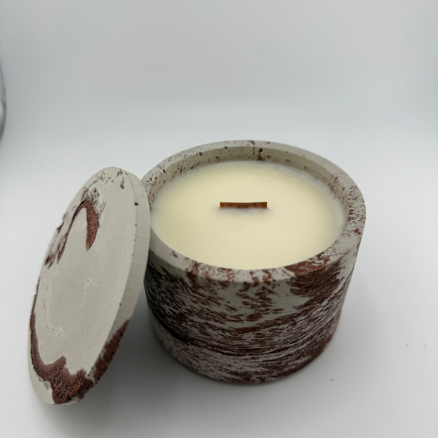 Cascade Creek Concrete Candle