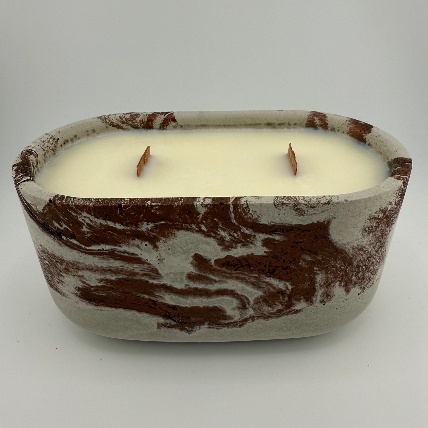 Cascade Creek Concrete Candle